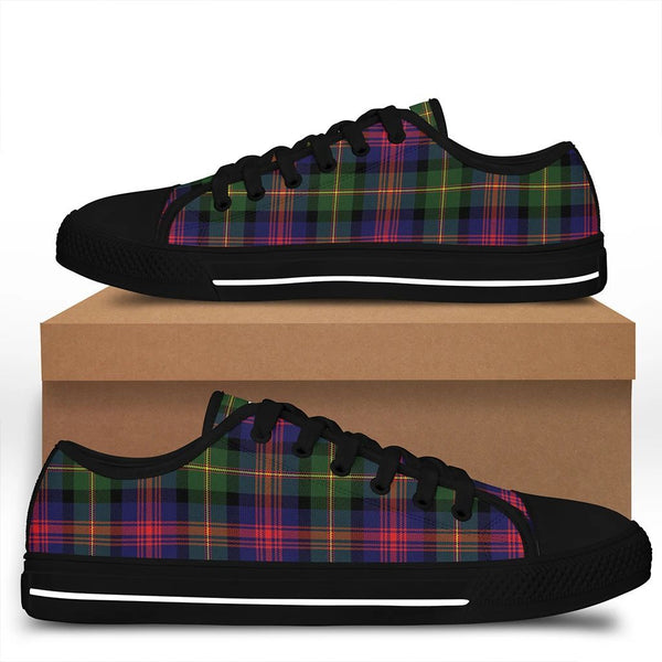 Logan Modern Tartan Classic Crest Low Top Shoes