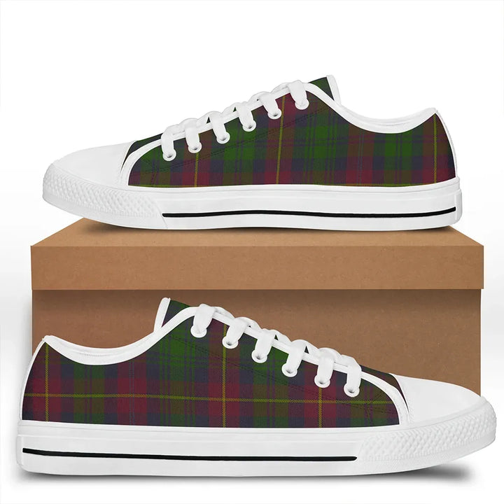 Cairns Tartan Classic Low Top Shoes