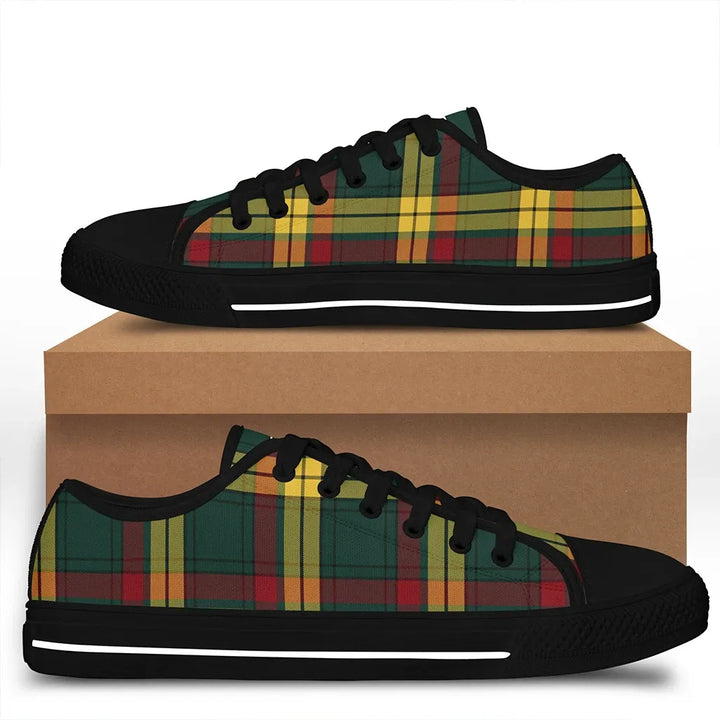 MacMillan Old Modern Tartan Classic Crest Low Top Shoes