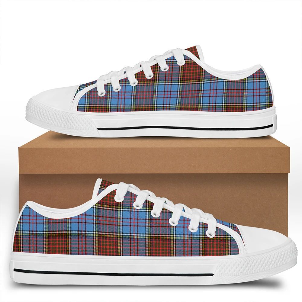 Anderson Modern Tartan Classic Low Top Shoes