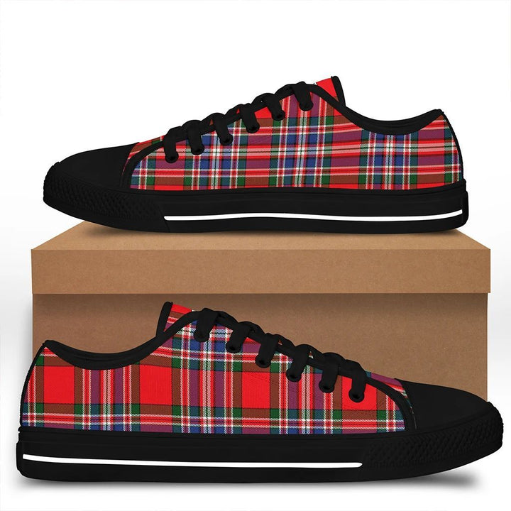 MacFarlane Modern Tartan Classic Crest Low Top Shoes