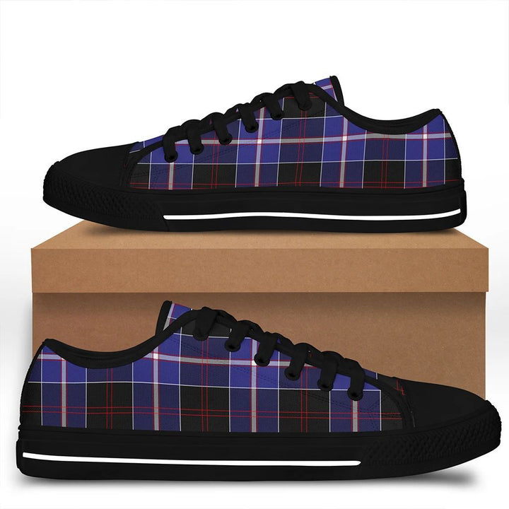 Dunlop Modern Tartan Classic Crest Low Top Shoes