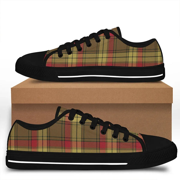 MacMillan Old Weathered Tartan Classic Crest Low Top Shoes