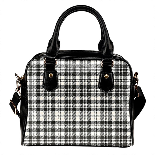 Scott Black & White Ancient Tartan Classic Shoulder Handbag