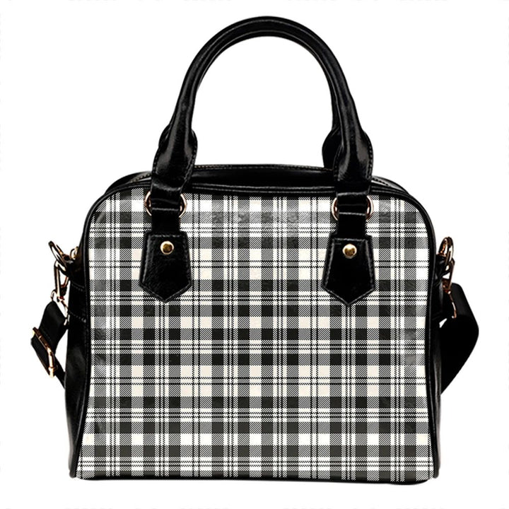 Scott Black & White Ancient Tartan Classic Shoulder Handbag