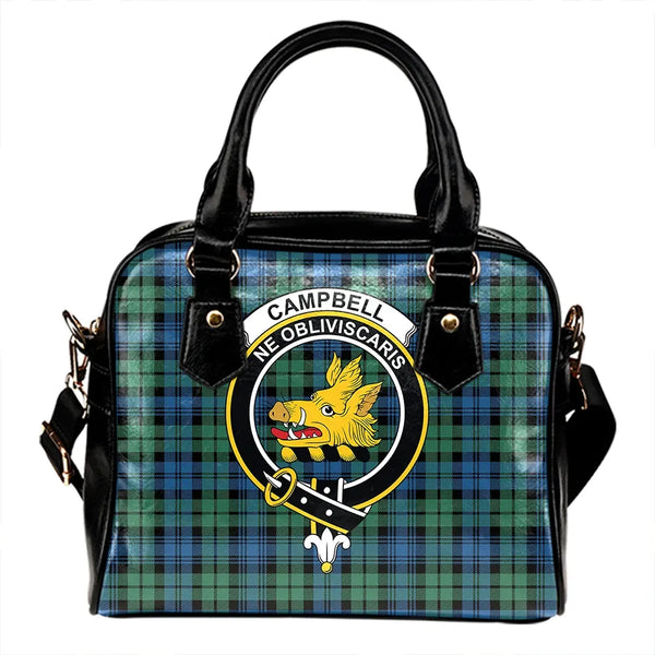 Campbell Ancient 02 Tartan Classic Shoulder Handbag