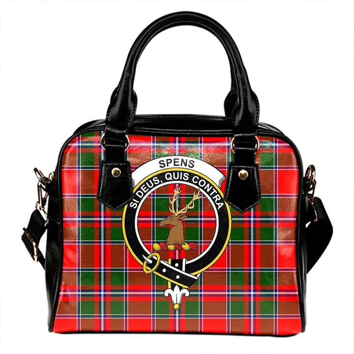 Spens Modern Tartan Classic Shoulder Handbag