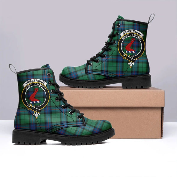 Armstrong Ancient Tartan Classic Leather Boots