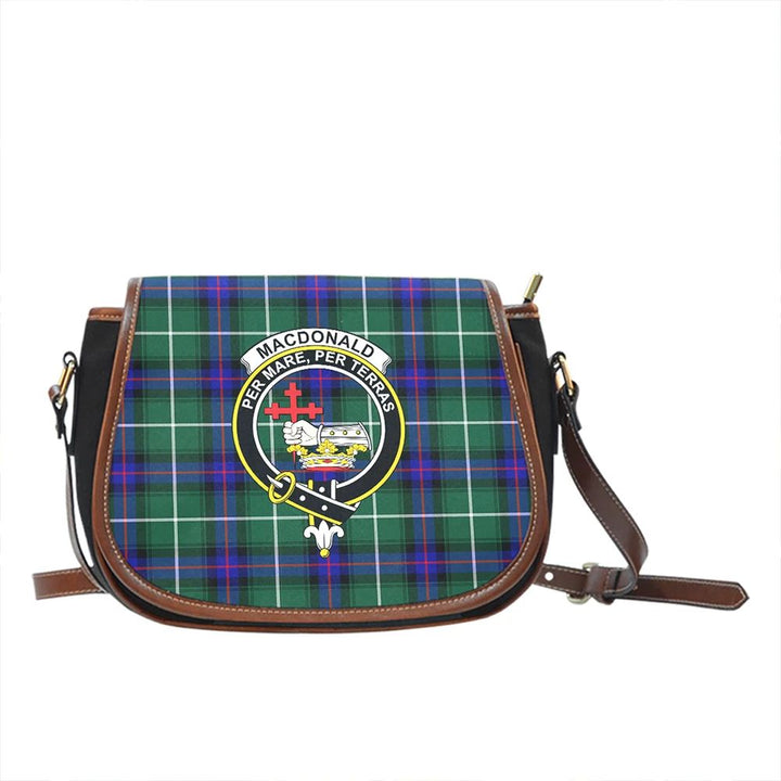 MacDonald of the Isles Hunting Modern Tartan Classic Saddle Bag