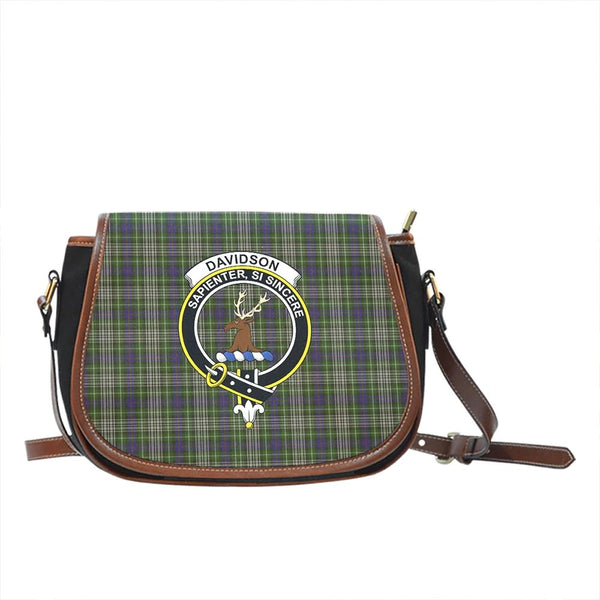 Davidson Tulloch Dress Tartan Classic Saddle Bag