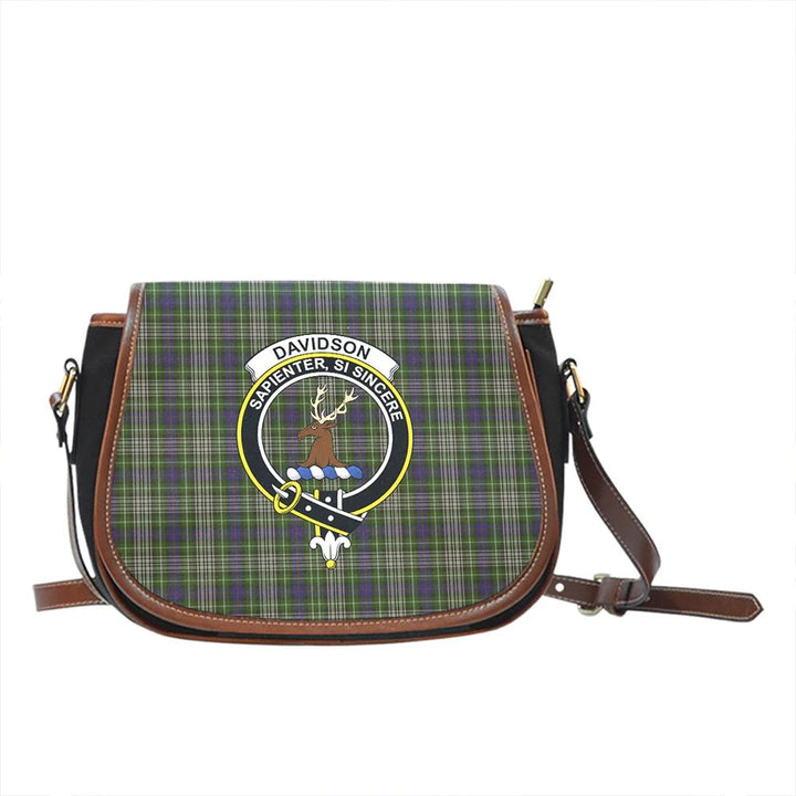 Davidson Tulloch Dress Tartan Classic Saddle Bag