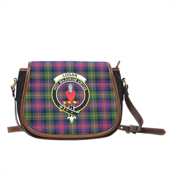 Logan Modern Tartan Classic Saddle Bag