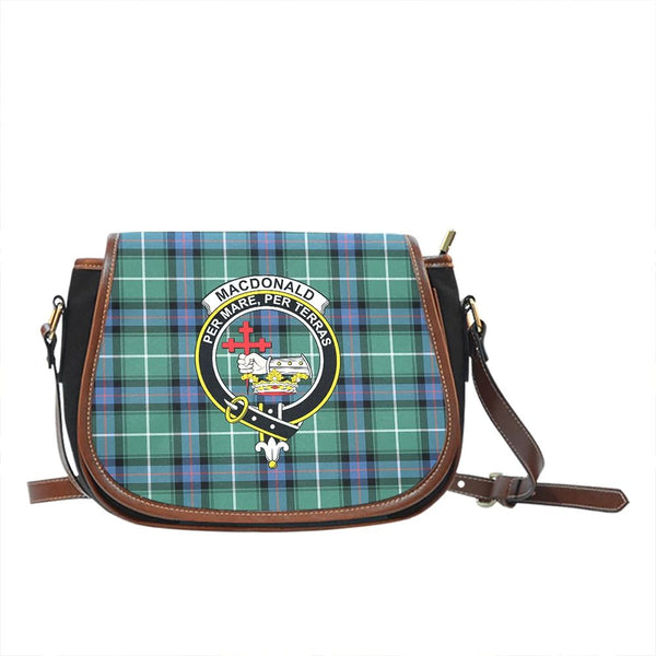 MacDonald of the Isles Hunting Ancient Tartan Classic Saddle Bag