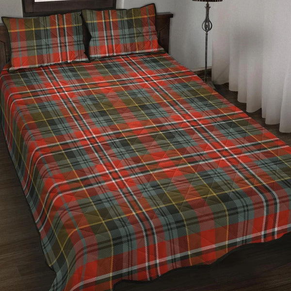MacPherson Weathered Tartan Classic Quilt Bed Set