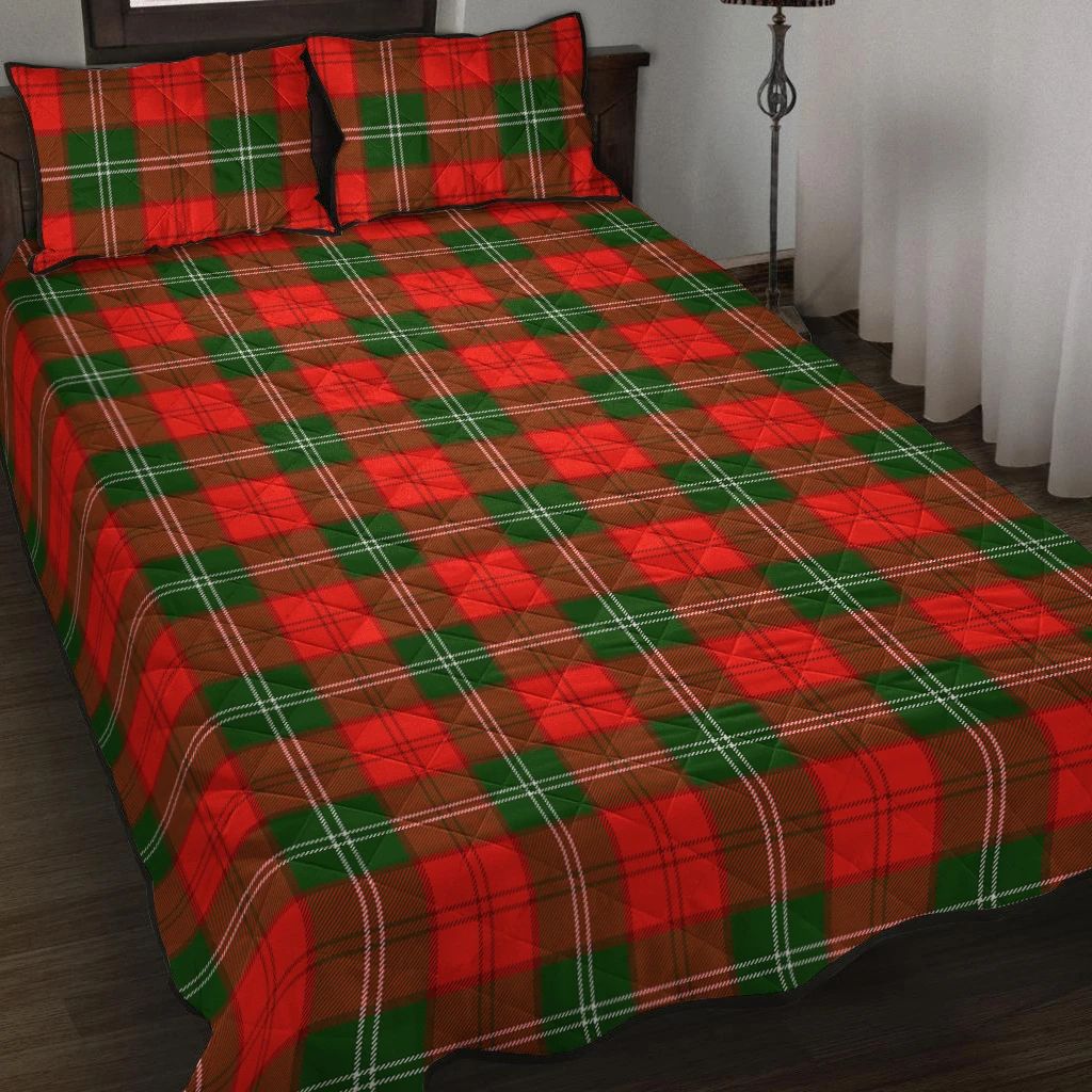 Lennox Modern Tartan Classic Quilt Bed Set celticprime