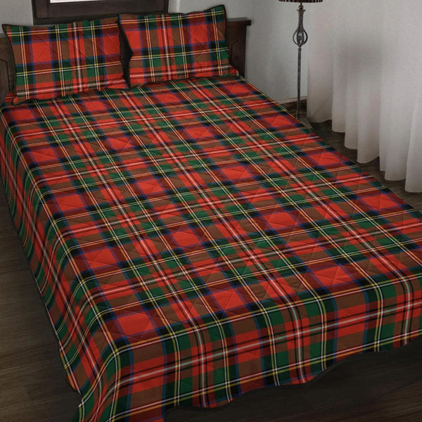 Stewart Royal Modern Tartan Classic Quilt Bed Set