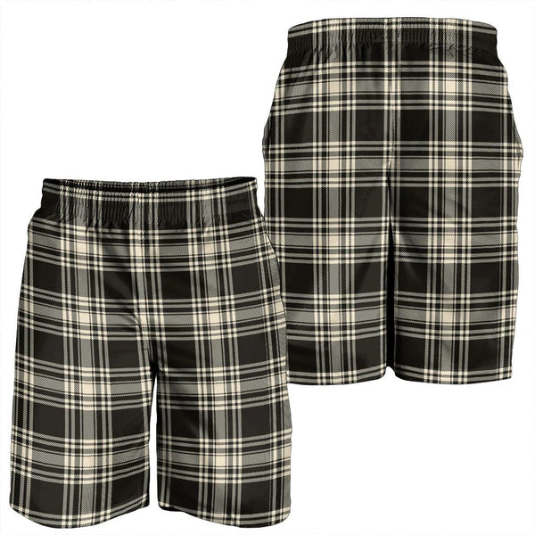 Menzies Black & White Ancient Tartan Classic Men's Shorts
