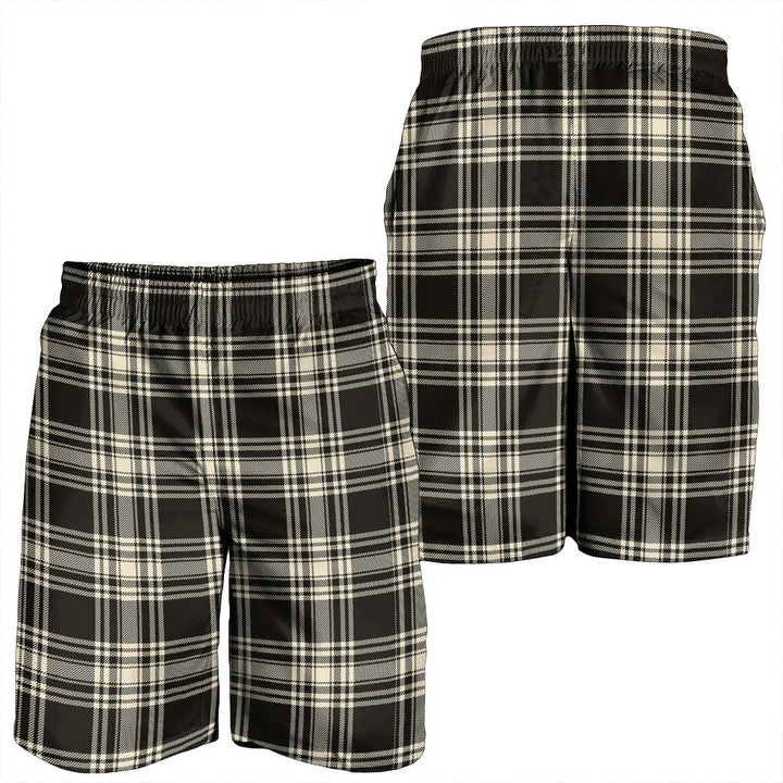 Menzies Black & White Ancient Tartan Classic Men's Shorts