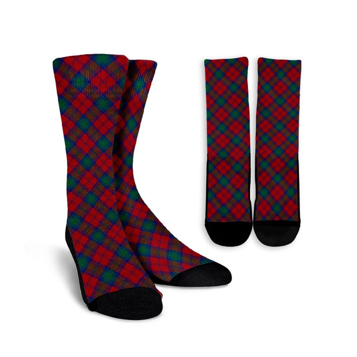 Lindsay Modern Tartan Classic Crew Socks