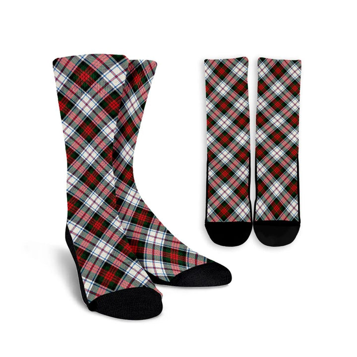 MacDuff Dress Modern Tartan Classic Crew Socks