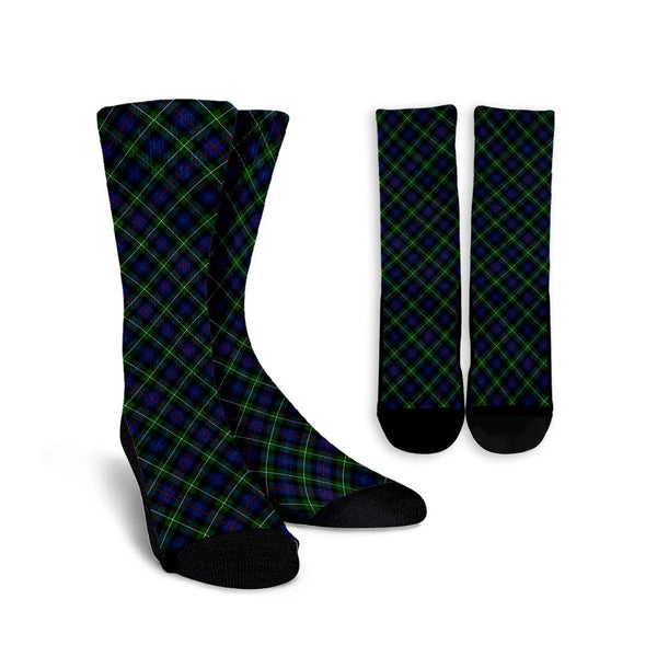 MacKenzie Modern Tartan Classic Crew Socks