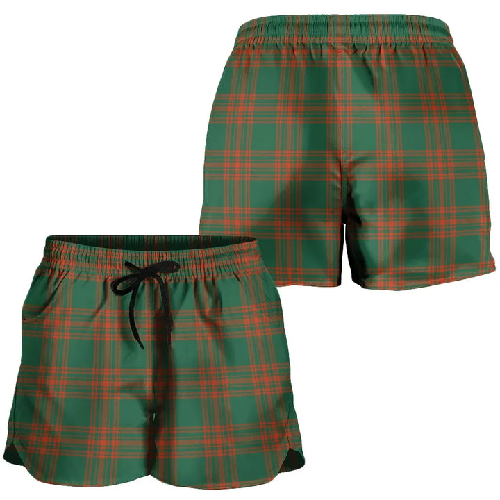 Menzies Green Ancient Tartan Classic Women's Shorts