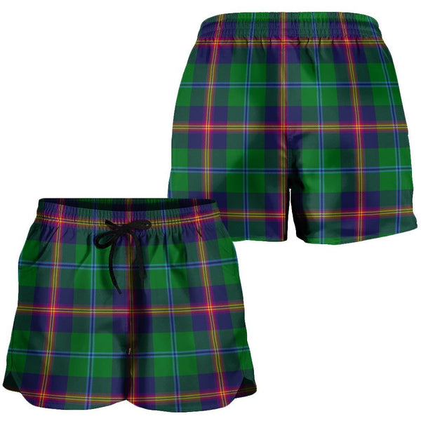 Young Modern Tartan Classic Women's Shorts