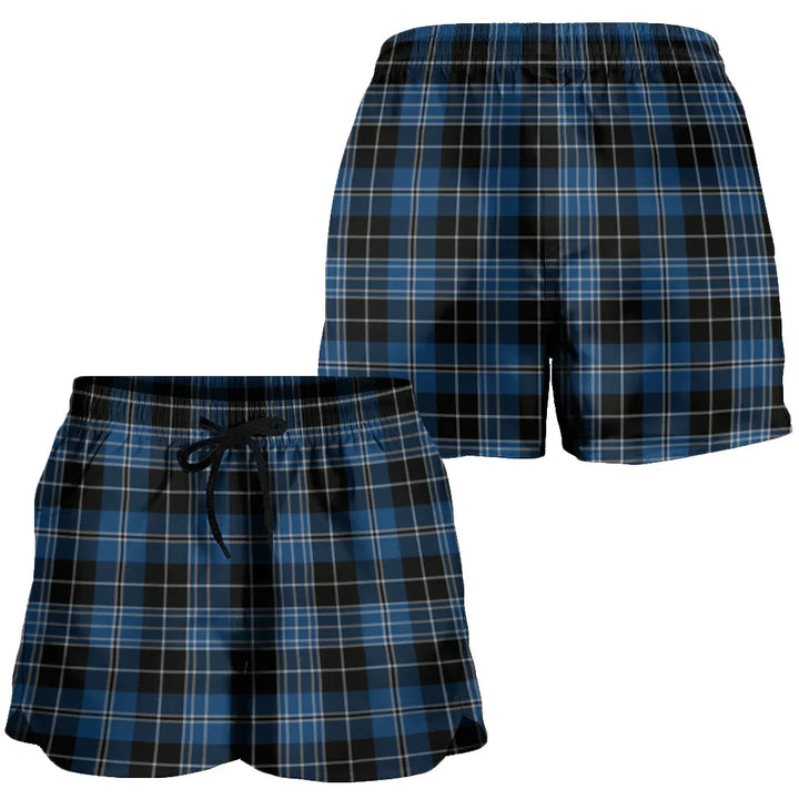 Clergy Blue Tartan Classic Women's Shorts