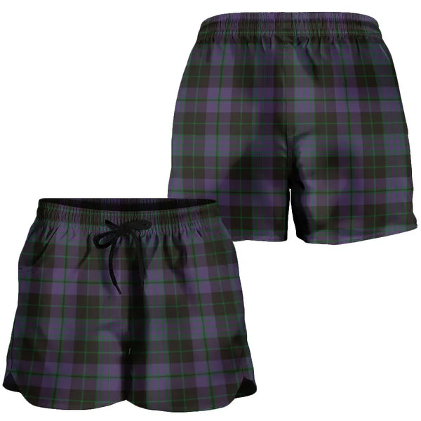 Clergy Green Tartan Classic Women's Shorts