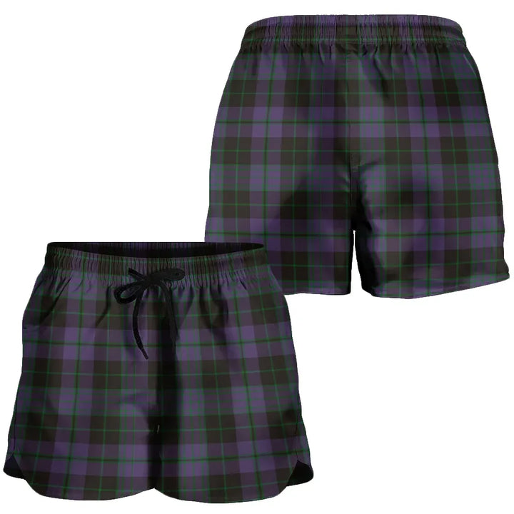 Clergy Green Tartan Classic Women's Shorts