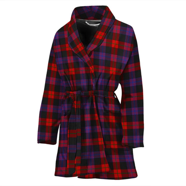 Brown Modern Tartan Classic Bath Robe