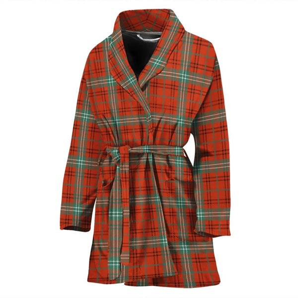 Morrison Red Ancient Tartan Classic Bath Robe