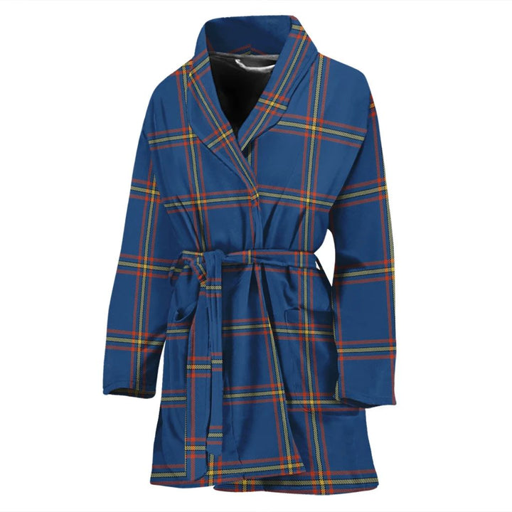 MacLaine of Loch Buie Hunting Ancient Tartan Classic Bath Robe