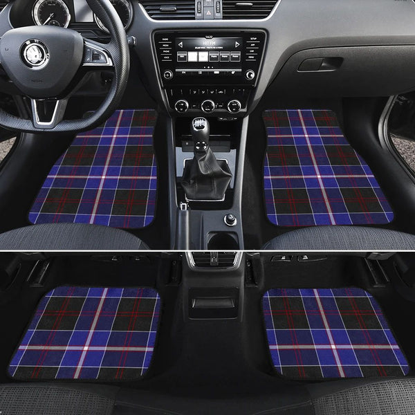 Dunlop Modern Tartan Classic Car Floor Mats