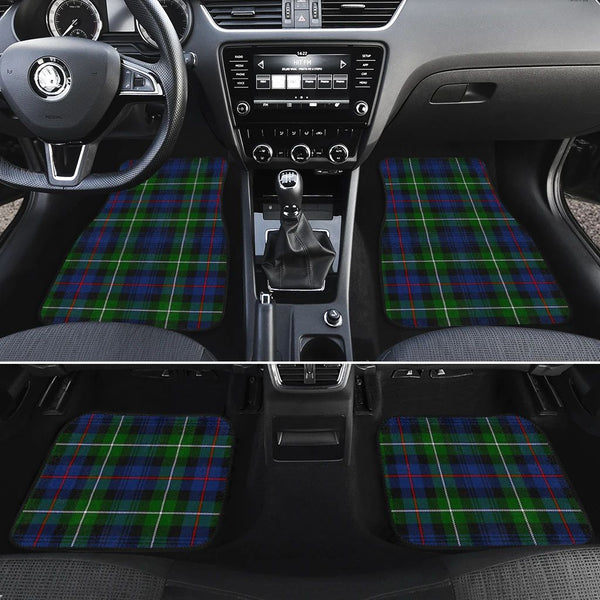 MacKenzie Modern Tartan Classic Car Floor Mats