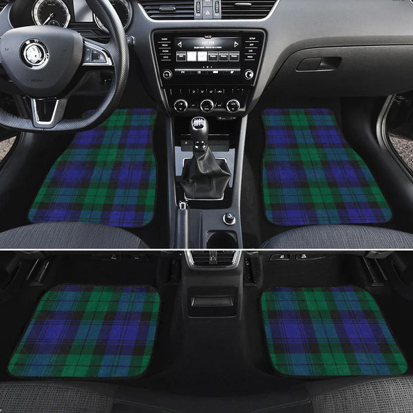 Blackwatch Modern Tartan Classic Car Floor Mats