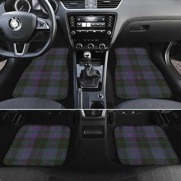 Clergy Green Tartan Classic Car Floor Mats
