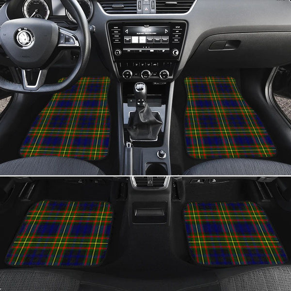 Clelland Modern Tartan Classic Car Floor Mats