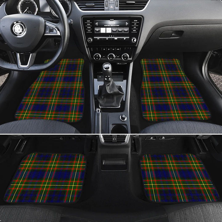 Clelland Modern Tartan Classic Car Floor Mats
