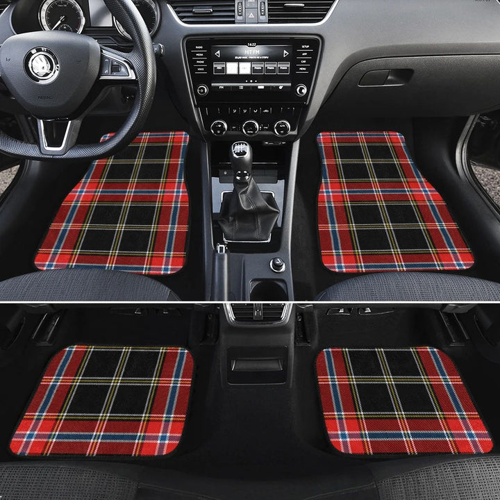 Norwegian Night Tartan Classic Car Floor Mats