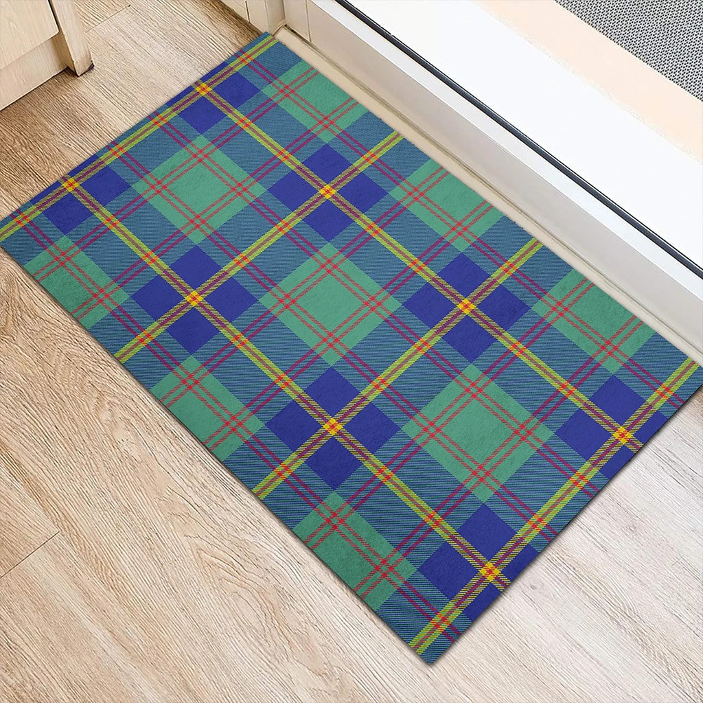 US Marine Tartan Classic Door Mat celticprime