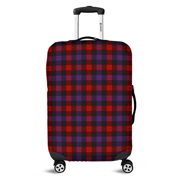 Brown Modern Tartan Classic Luggage Cover