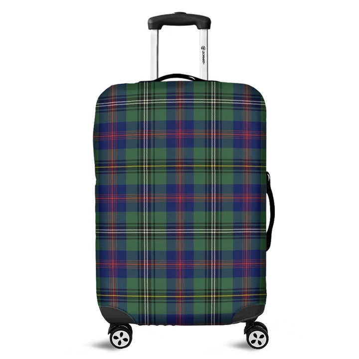 Wood Modern Tartan Classic Luggage Cover