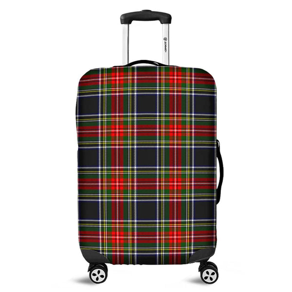 Stewart Black Tartan Classic Luggage Cover