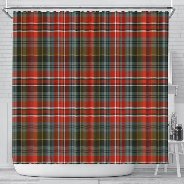 MacPherson Weathered Tartan Classic Shower Curtain