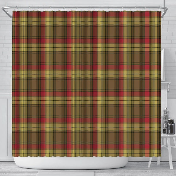 MacMillan Old Weathered Tartan Classic Shower Curtain
