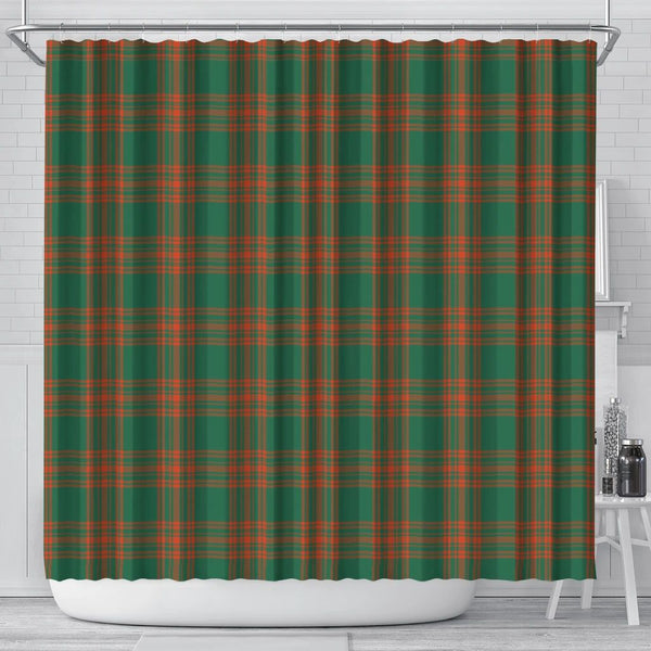 Menzies Green Ancient Tartan Classic Shower Curtain
