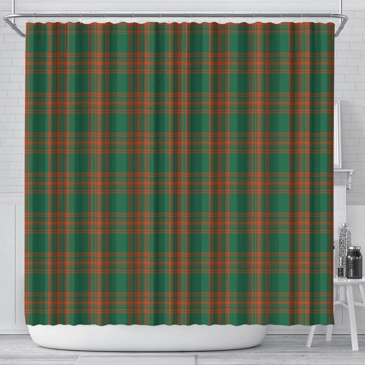 Menzies Green Ancient Tartan Classic Shower Curtain