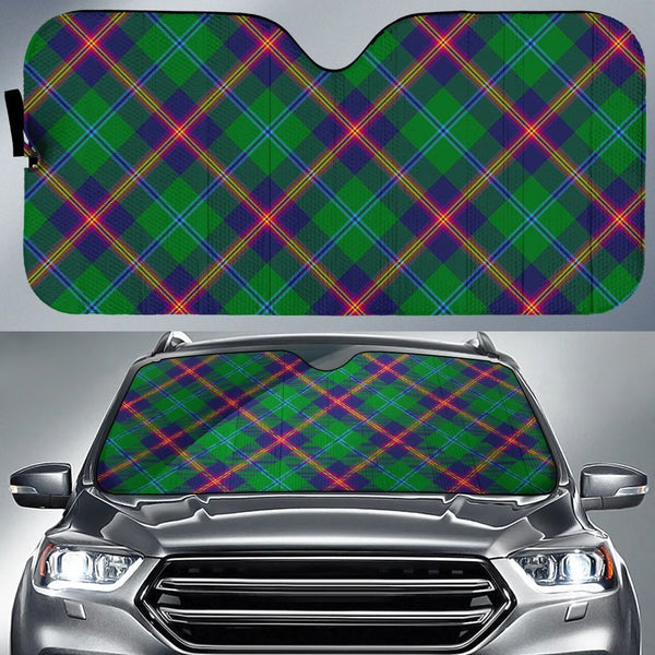 Young Modern Tartan Classic Auto Sun Shade