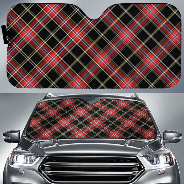 Norwegian Night Tartan Classic Auto Sun Shade